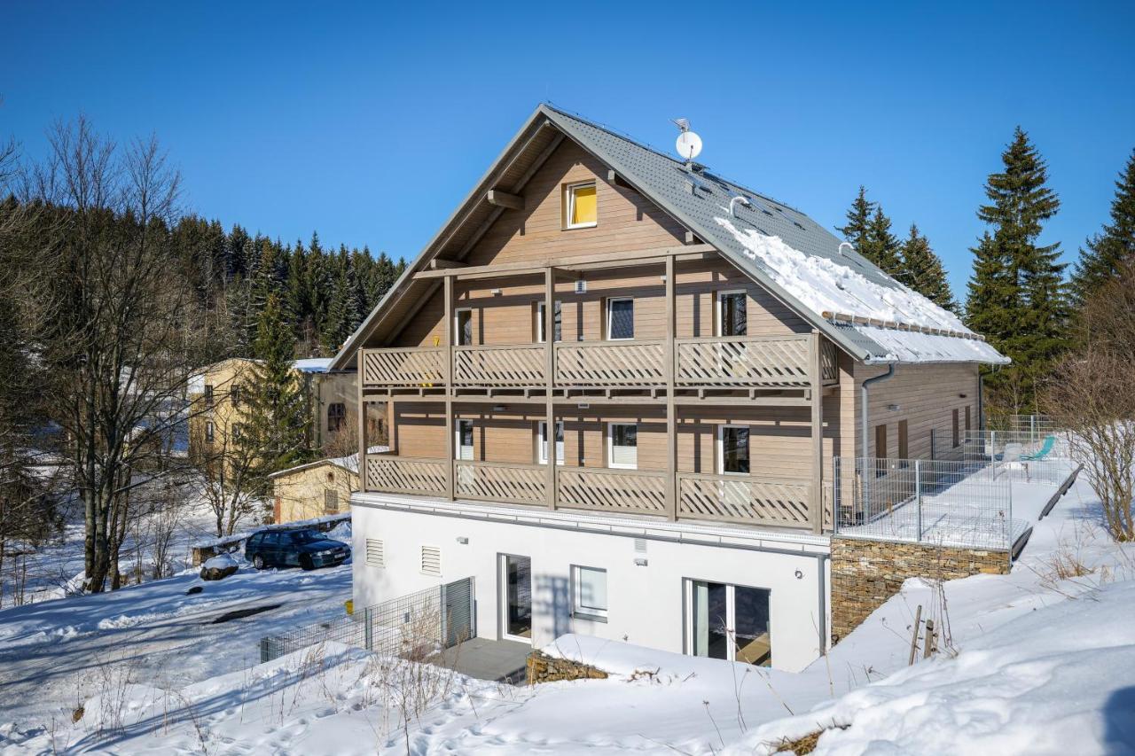Krusnohorske Strane Apartment Loucna pod Klinovcem Exterior photo