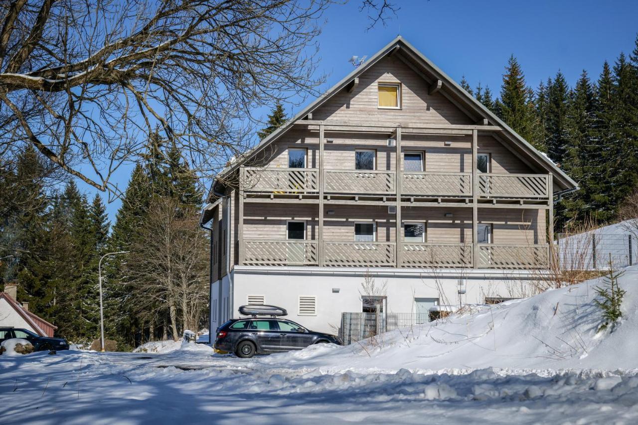 Krusnohorske Strane Apartment Loucna pod Klinovcem Exterior photo