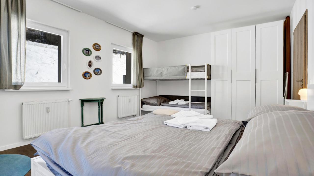 Krusnohorske Strane Apartment Loucna pod Klinovcem Exterior photo